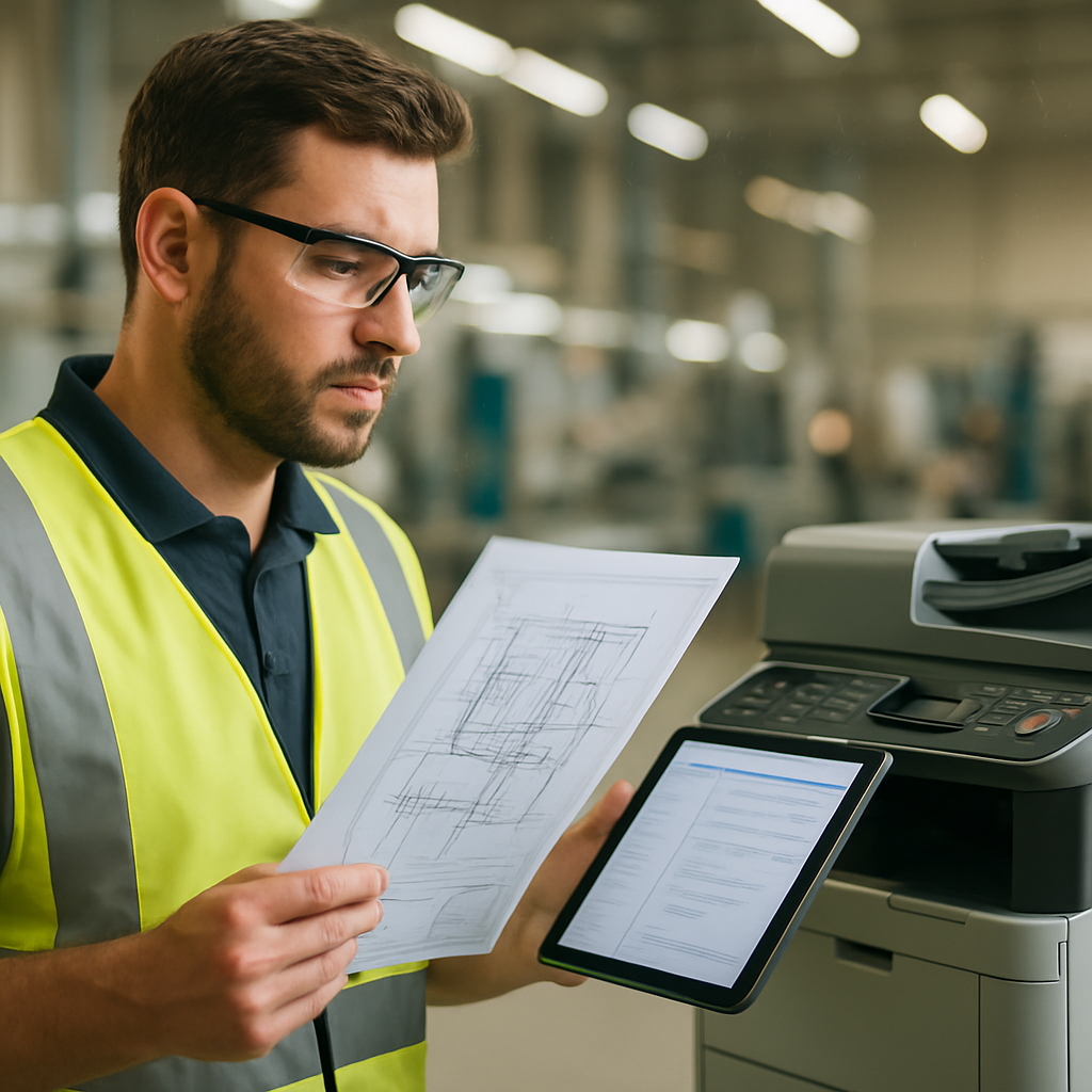 Qualitätsmanagement Industrie mit KopiKomp: Dokumentenlösungen